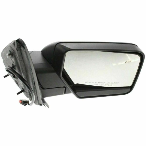 Mirror Passenger Side Ford Expedition 2007-2010 Power Heated Puddle Lamp Manual Folding Textured , FO1321364 - Image 2