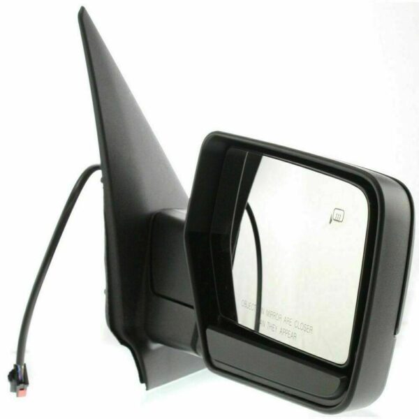Mirror Passenger Side Ford Expedition 2007-2010 Power Heated Puddle Lamp Manual Folding Textured , FO1321364 - Image 4