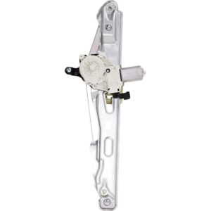 Window Regulator Rear Driver Side Ford Transit Connect 2014 Power One Touch Open Wmotor , FO1550142