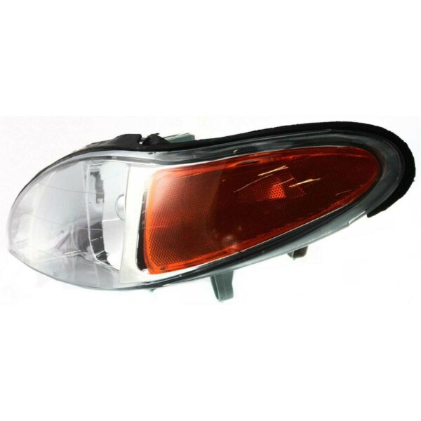 Head Lamp Driver Side Mercury Tracer 1997-1999 High Quality , FO2502137 - Image 2