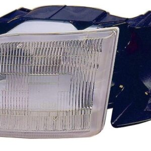 Head Lamp Driver Side Ford F150 1997 With Bracket To 07/1996 High Quality , FO2502142