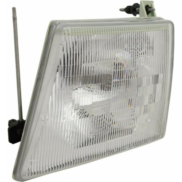 Head Lamp Driver Side Ford Econoline 1997-2007 Composite Type High Quality , FO2502153 - Image 5