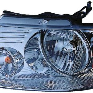 Head Lamp Driver Side Lincoln Mark 2006 With Chrome Trim High Quality , FO2502201