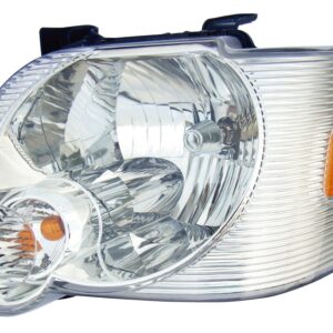 Head Lamp Driver Side Ford Explorer Limited 2006-2010 Clear Lens High Quality , FO2502220
