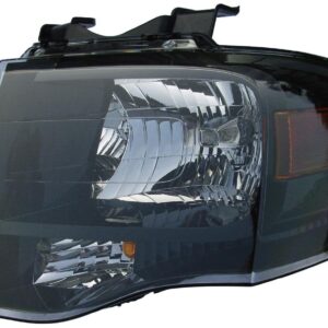 Head Lamp Driver Side Ford Expedition 2007-2014 Black Bezel High Quality , FO2502227