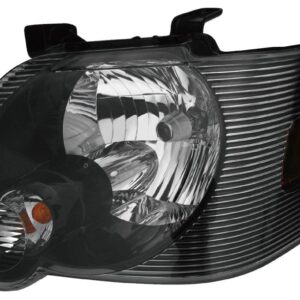 Head Lamp Driver Side Ford Explorer 2007-2010 Smoked Lens High Quality , FO2502230
