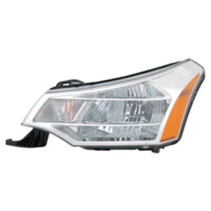 Head Lamp Driver Side Ford Focus 2008-2011 (Bright Chrome Trim) Exclude 45210 Ses Sedan Model High Quality , FO2502244