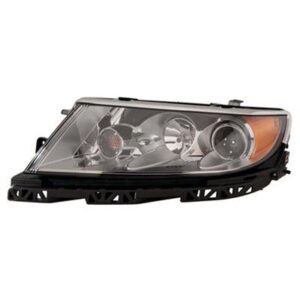 Head Lamp Driver Side Lincoln Mkz 2010-2012 Black Bezel With Sport Appearance Pkg High Quality , FO2502288