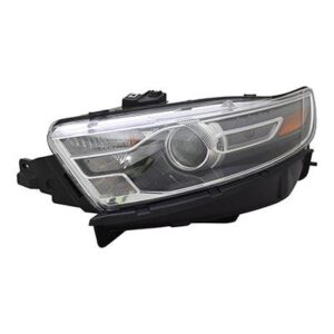 Head Lamp Driver Side Ford Taurus 2014-2015 Halogen With Black Bezel Projector Style From 37117 High Quality , FO2502332