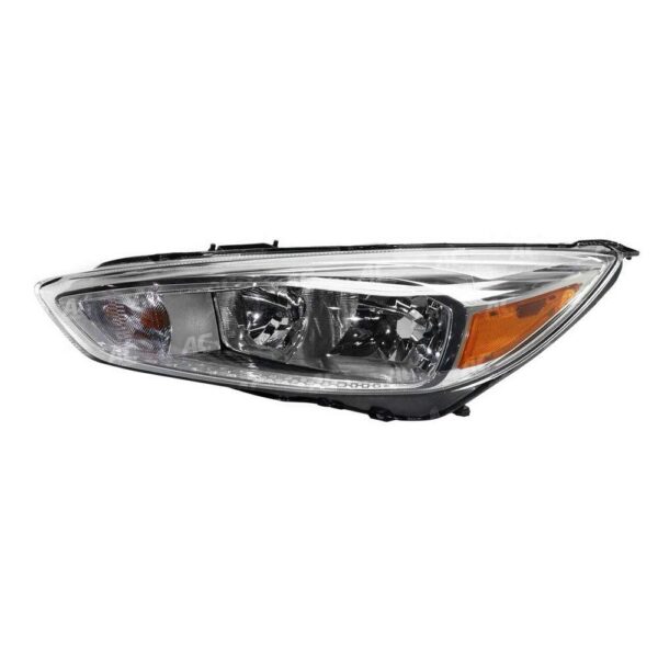 Head Lamp Driver Side Ford Focus 2015-2018 Aluminum Bezel Without Drl Without Led Sedan/ Hatchback High Quality , FO2502339 - Image 2