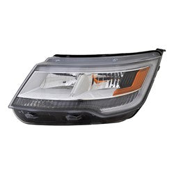 Head Lamp Driver Side Ford Explorer 2018-2019 Hid Xlt/Ltd/Platinum Model With Led Signature Capa , Fo2502388C - Hunt Parts