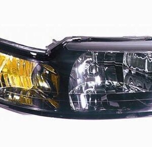 Head Lamp Passenger Side Ford Mustang 2001-2004 Black Bezel High Quality , FO2503177