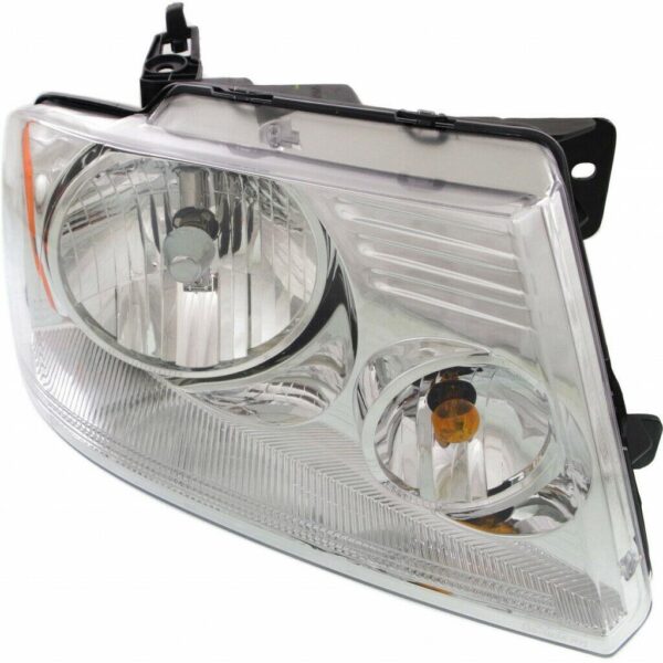 Head Lamp Passenger Side Ford F150 2004-2008 With Chrome Trim High Quality , FO2503201 - Image 4