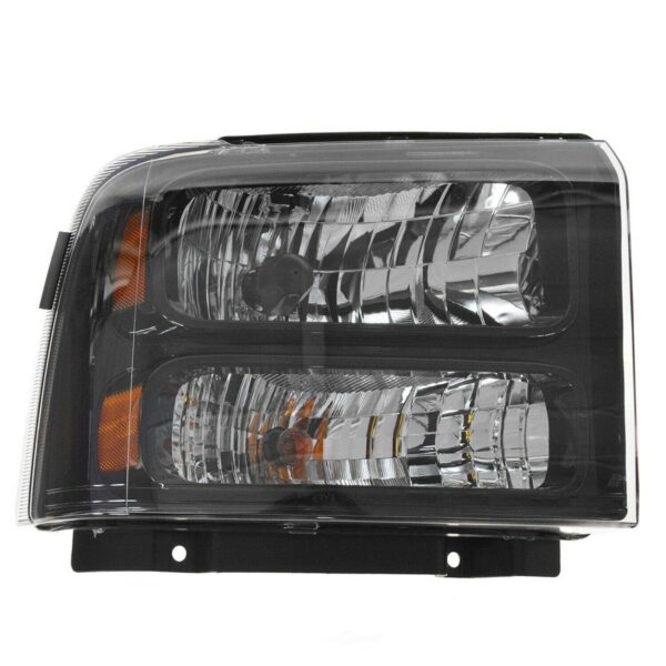 Head Lamp Passenger Side Ford F550 2005-2007 Black Bezel With Harley-Davidson Pkg High Quality , FO2503224 - Image 4