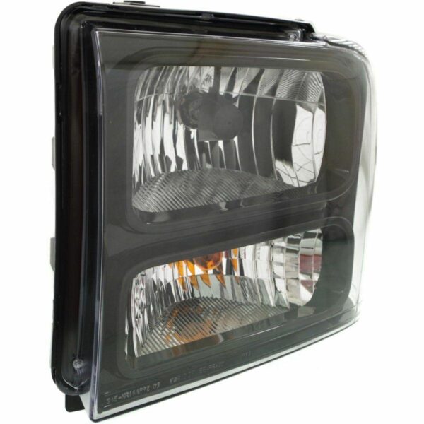 Head Lamp Passenger Side Ford F550 2005-2007 Black Bezel With Harley-Davidson Pkg High Quality , FO2503224 - Image 5