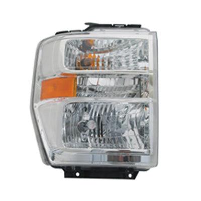 Head Lamp Passenger Side Ford Econoline 2008-2014 Aero High Quality , FO2503249