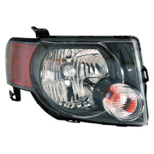 Head Lamp Passenger Side Ford Escape 2009-2012 With Appearance Pkg With Dark Bezel Capa , Fo2503278C - Hunt Parts