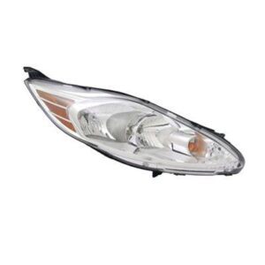 Head Lamp Passenger Side Ford Fiesta Hatchback 2011-2013 Without Appearance Pkg Without Black Surearound High Quality , FO2503295