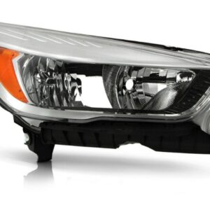 Head Lamp Passenger Side Ford Escape 2017-2019 Halogen Without Led Signature Lamps High Quality , FO2503349