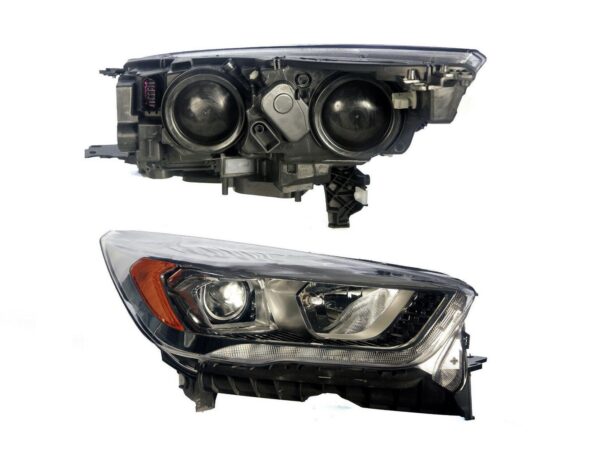 Head Lamp Passenger Side Ford Escape 2017-2019 Halogen With Led Signature Lamps High Quality , FO2503351 - Image 3