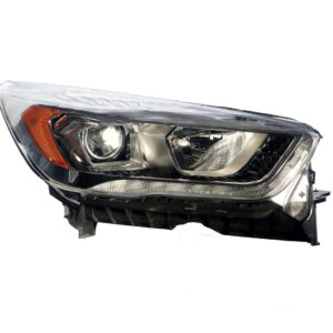 Head Lamp Passenger Side Ford Escape 2017-2019 Halogen With Led Signature Lamps High Quality , FO2503351