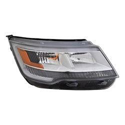 Head Lamp Passenger Side Ford Explorer 2018-2019 Hid Xlt/Ltd/Platinum Model With Led Signature High Quality , FO2503388