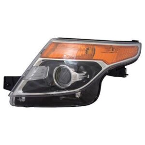 Head Lamp Driver Side Ford Explorer 2011-2015 With Hid High Quality , FO2518127