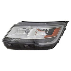Head Lamp Driver Side Ford Explorer Limited 2016-2018 Led Xlt/Limited/Platinum Model Without Logo High Quality , FO2518130