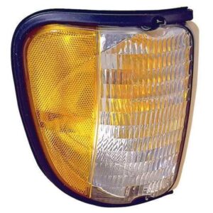 Side Marker Lamp Passenger Side Ford Econoline 1992-2003 Amber/White Lens To 12/02/2002 , FO2521122