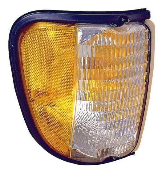 Side Marker Lamp Passenger Side Ford Econoline 1992-2003 Amber/White Lens To 12/02/2002 , FO2521122