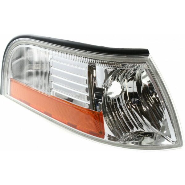 Signal Lamp Front Passenger Side Mercury Grand Marquis 2003-2005 Chrome High Quality , FO2521171 - Image 2