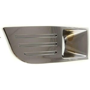 Fog Lamp Bezel Front Passenger Side Ford Flex 2009-2012 Chrome , FO2599105