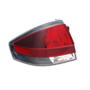 Tail Lamp Driver Side Ford Focus 2009-2011 With Dark Smoked Chrome Trim Coupe/Ses Sedan High Quality , FO2800218