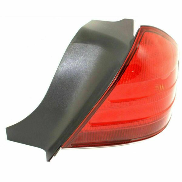 Tail Lamp Passenger Side Ford Crown Victoria 1999-2002 (Chrome Moulding-2 Bulb-Red) High Quality , FO2801176 - Image 3