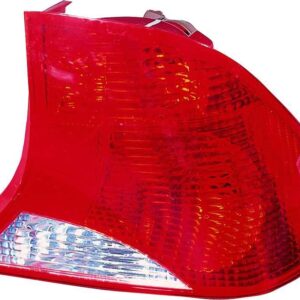 Tail Lamp Passenger Side Ford Focus 2003-2004 With Black Housing Sedan , FO2801198V