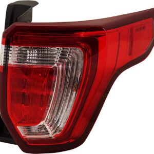 Tail Lamp Passenger Side Ford Explorer 2016-2019 Exclude Sport Model Capa , Fo2801251C - Hunt Parts