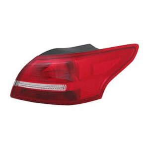 Tail Lamp Passenger Side Ford Focus 2015-2018 Sedan Economy Quality , FO2805114U