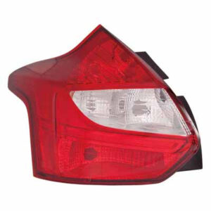 Tail Lamp Driver Side Ford Focus 2012-2014 Se/Sel/Titanium Models Without Rs Pkg Hatchback Capa , Fo2818152C - Hunt Parts