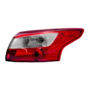 Tail Lamp Passenger Side Ford Focus 2012-2014 Sedan High Quality , FO2819151