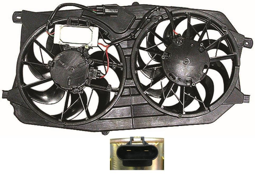 Cooling Fan Assembly Mercury Montego 2005-2007 , FO3115158