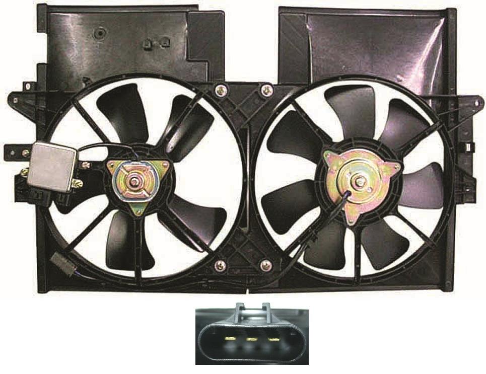 Cooling Fan Assembly Mercury Mariner 2005-2006 2.3L , FO3115159