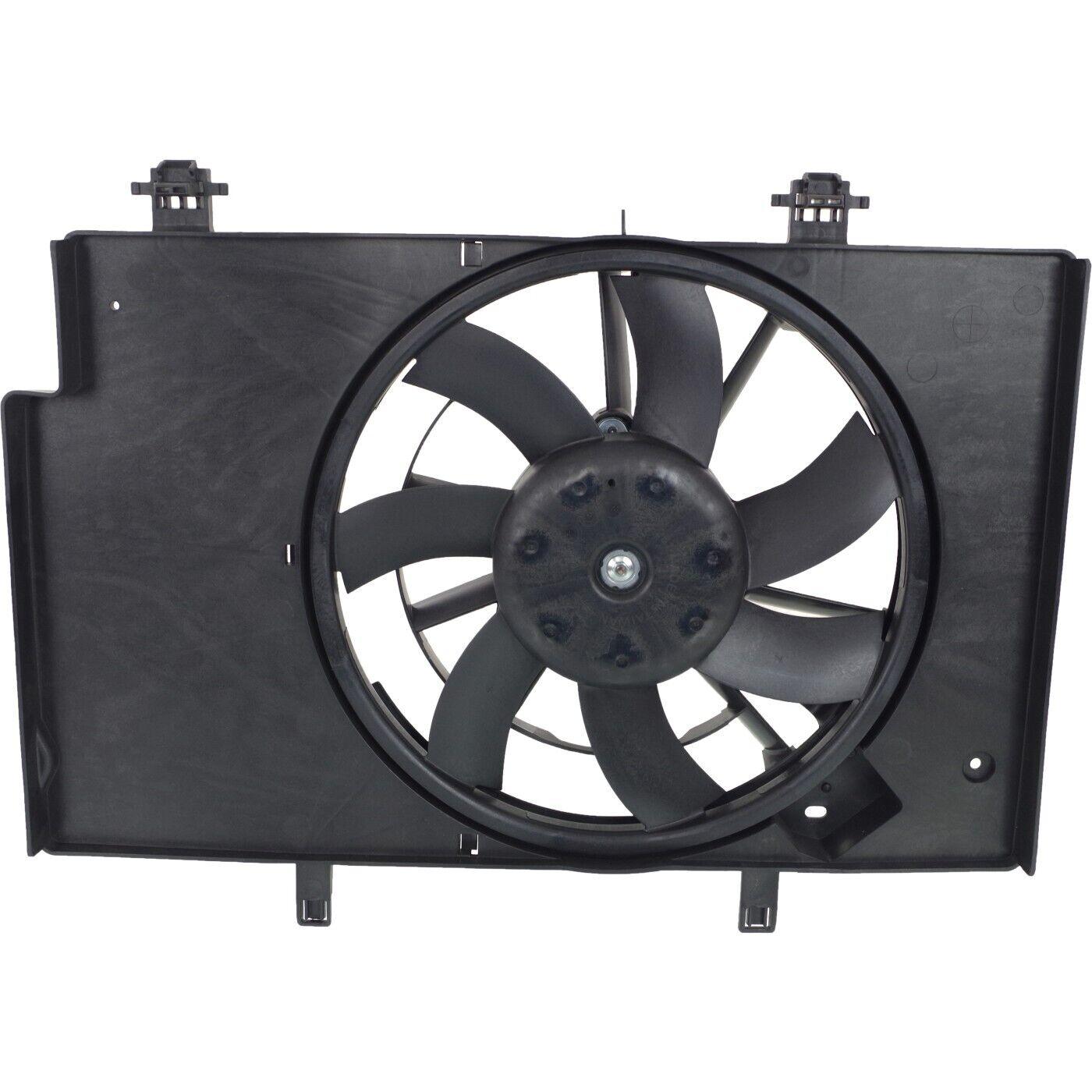 Radiator Fan Assembly Ford Fiesta Hatchback 2011-2018 1.6L Without Turbo With Ac Economy Quality , FO3115186U