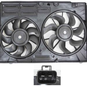 Cooling Fan Assembly Ford Explorer 2016-2019 For Turbocharged Vehicles With 2 Blades , FO3115206