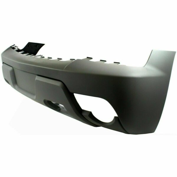 Bumper Front Chevrolet Avalanche 2002 With Body Cladding Textured Gray 1500 Model , GM1000648 - Image 2