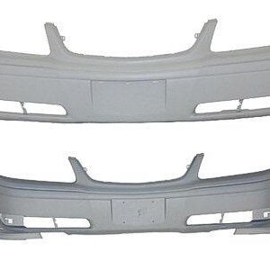 Bumper Front Chevrolet Impala 2004-2005 Primed Ss Model With Lower Valance Slots , GM1000730
