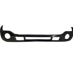 Bumper Lower Front Gmc Sierra 3500 2003-2006 Matte-Black With Fog Lamp Hole GM1000800 , GM1000800