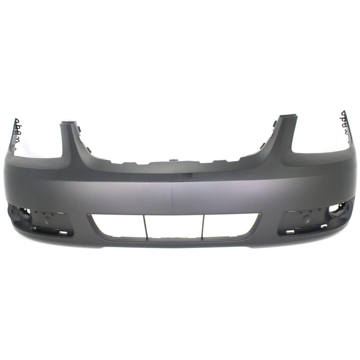 Bumper Front Pontiac G5 2007-2009 Primed Base Model With Fog Lamp Hole , GM1000835