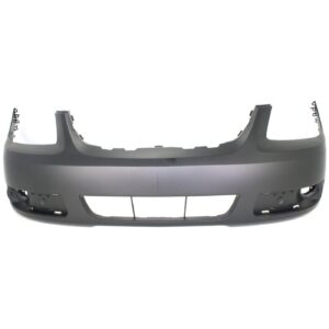 Bumper Front Pontiac G5 2005-2006 Primed Base Model With Fog Lamp Hole , GM1000835