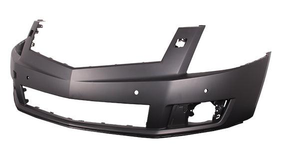Bumper Front Upper Cadillac Srx 2010-2012 Primed With Sensor With Washer Hole Capa , GM1000914C