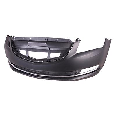Bumper Front Buick Lacrosse 2014-2016 Primed Without Adaptive Cruise , GM1000952